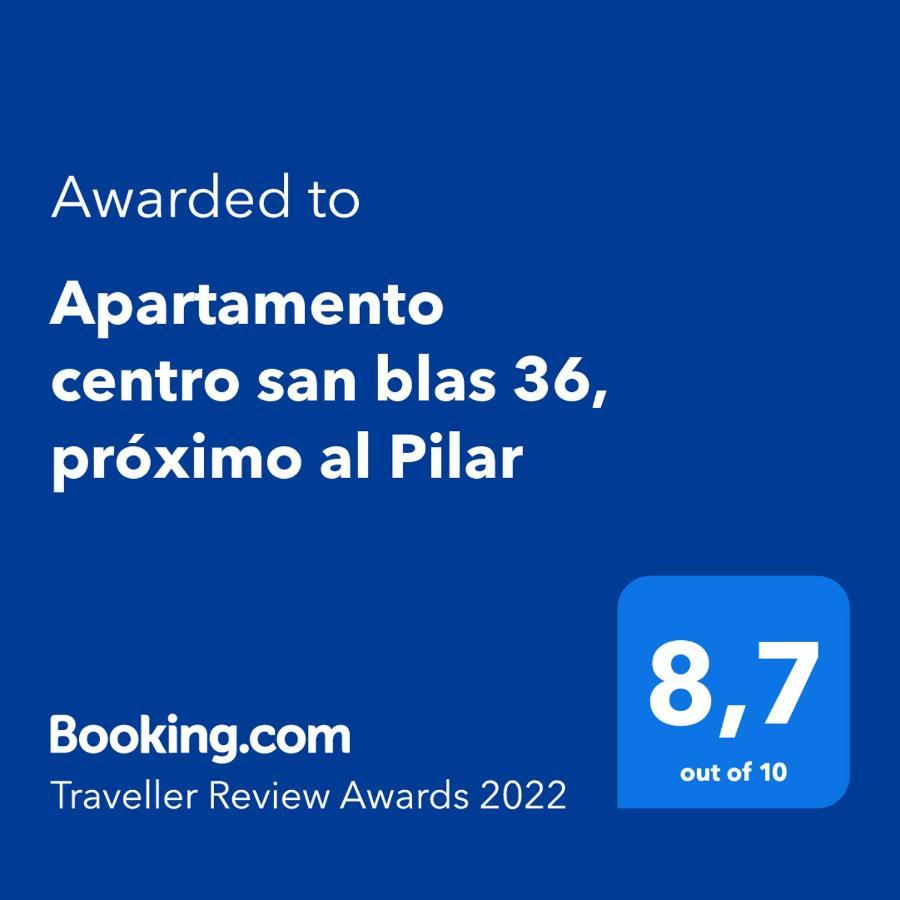 Apartamento Centro San Blas 36, Proximo Al Pilar Zaragoza Buitenkant foto
